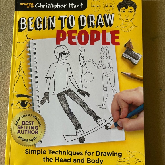 Begin to Draw People by Christopher Hart - Picture 1 of 3